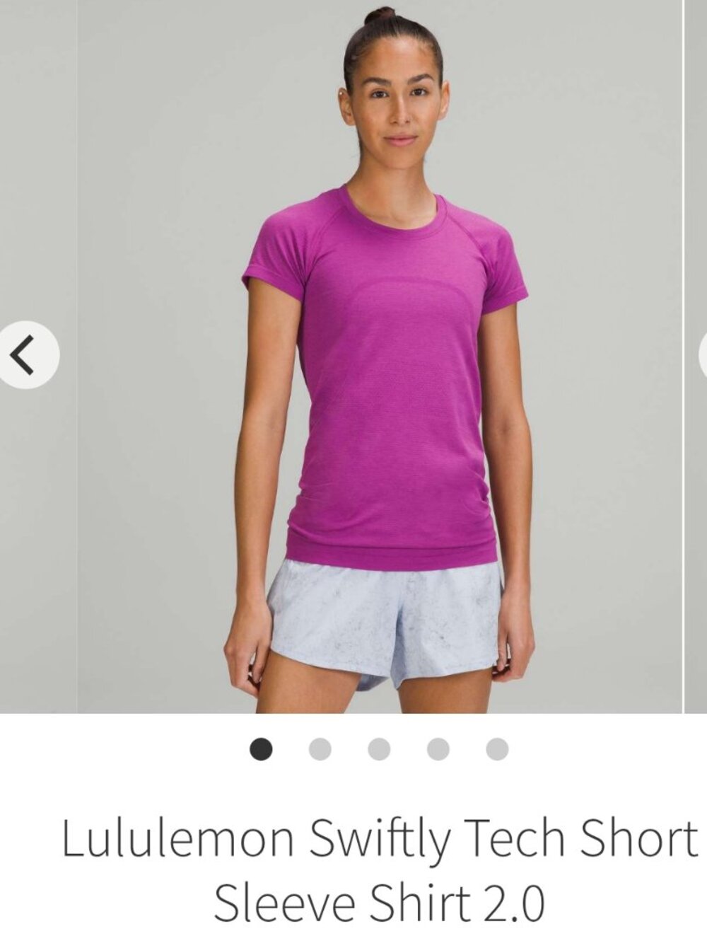 Lululemon swiftly tech short sleeve 2.0 NWT size 16